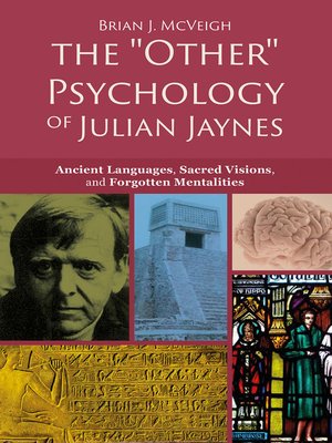 cover image of The "Other" Psychology of Julian Jaynes